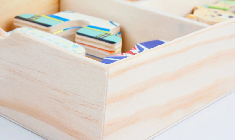 Puzzle Vêtement Bois Montessori