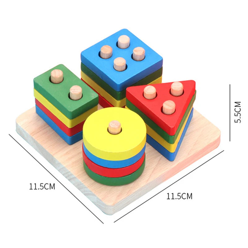 Montessori Wooden Toys Set