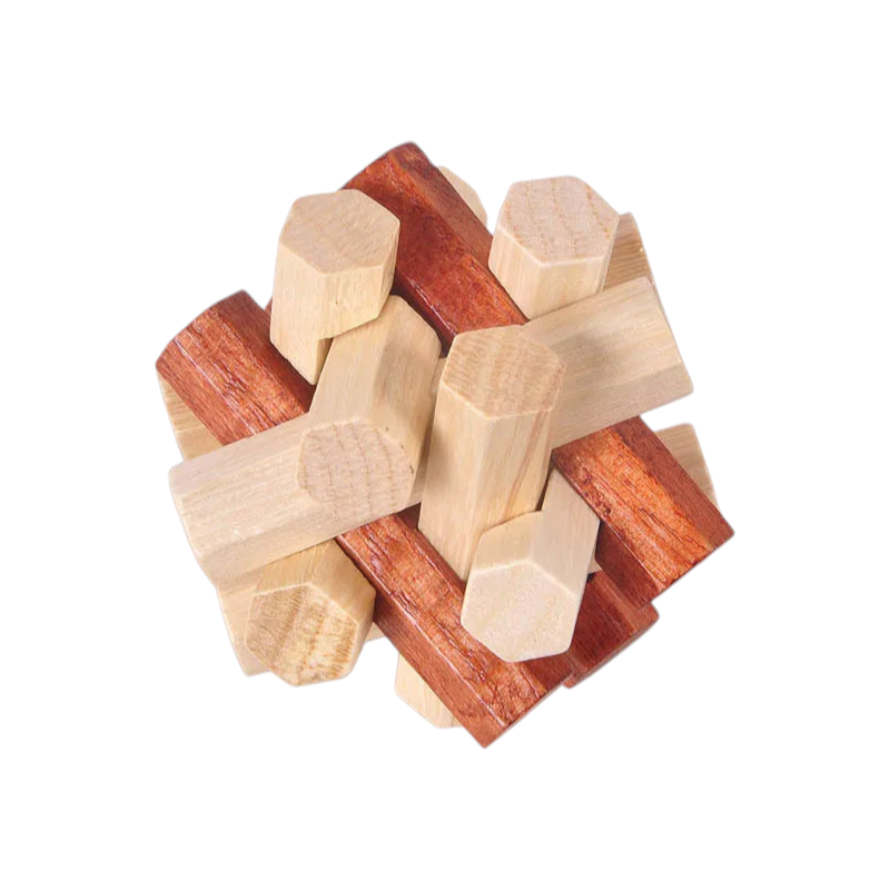 7x7x7 cm Wooden Puzzle