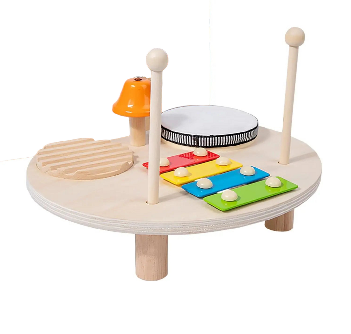 Montessori Wooden Percussion Musical Instruments Kit