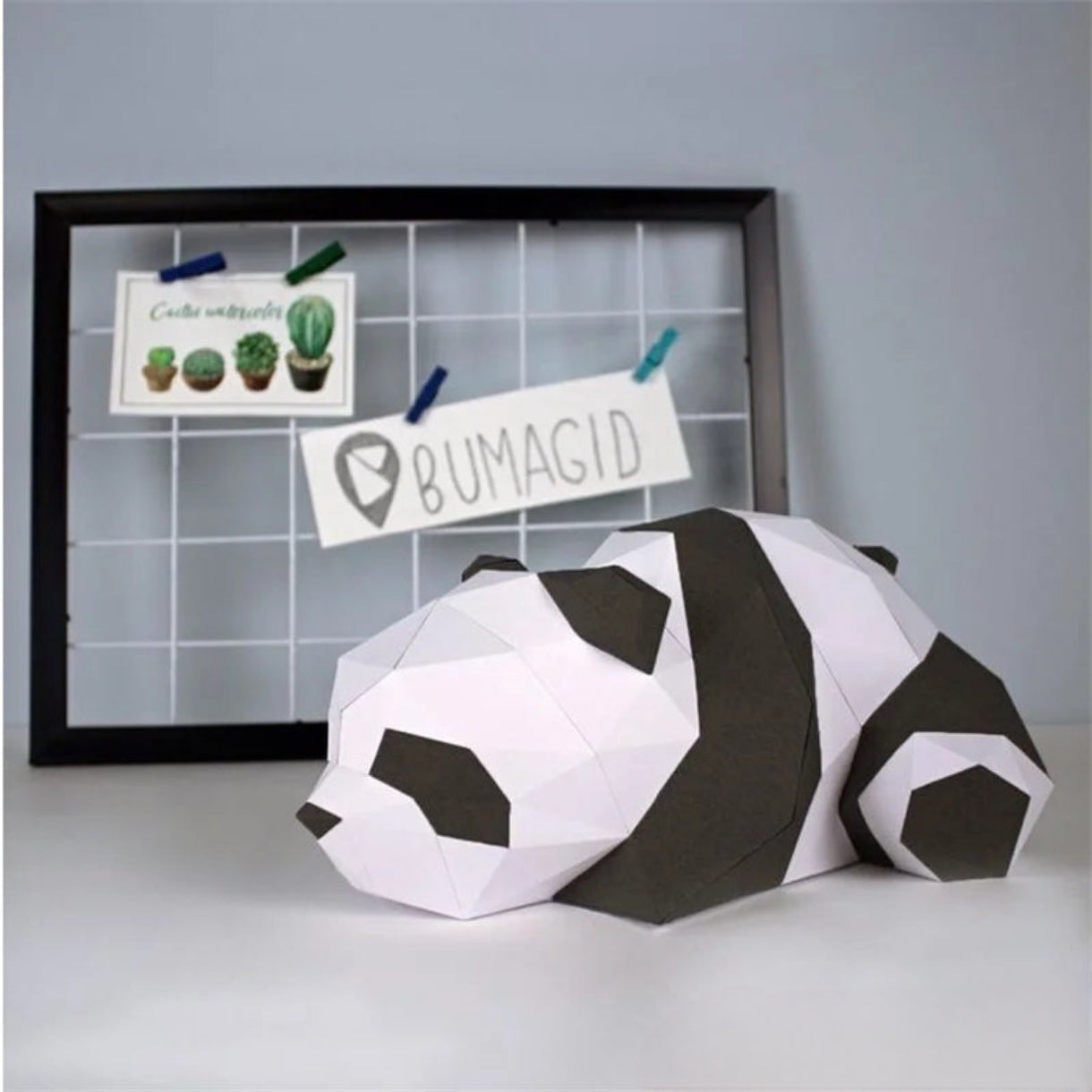 29/42 cm Origami Panda 3D Paper Sculpture to Assemble DIY