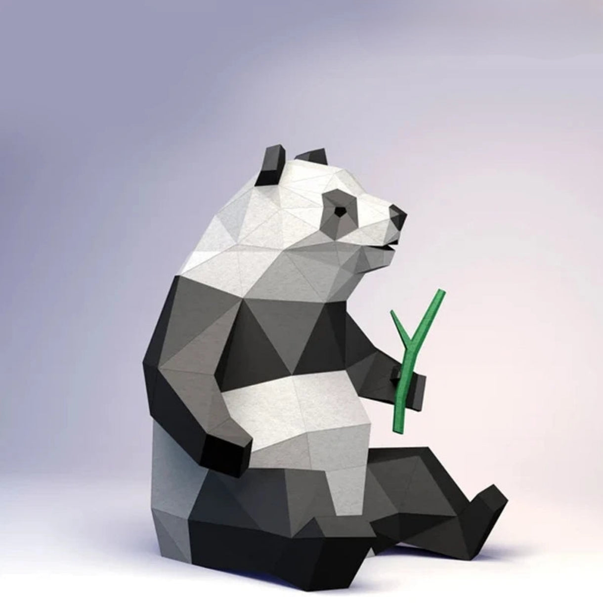 35/42 cm Origami Panda 3D Paper Sculpture to Assemble DIY