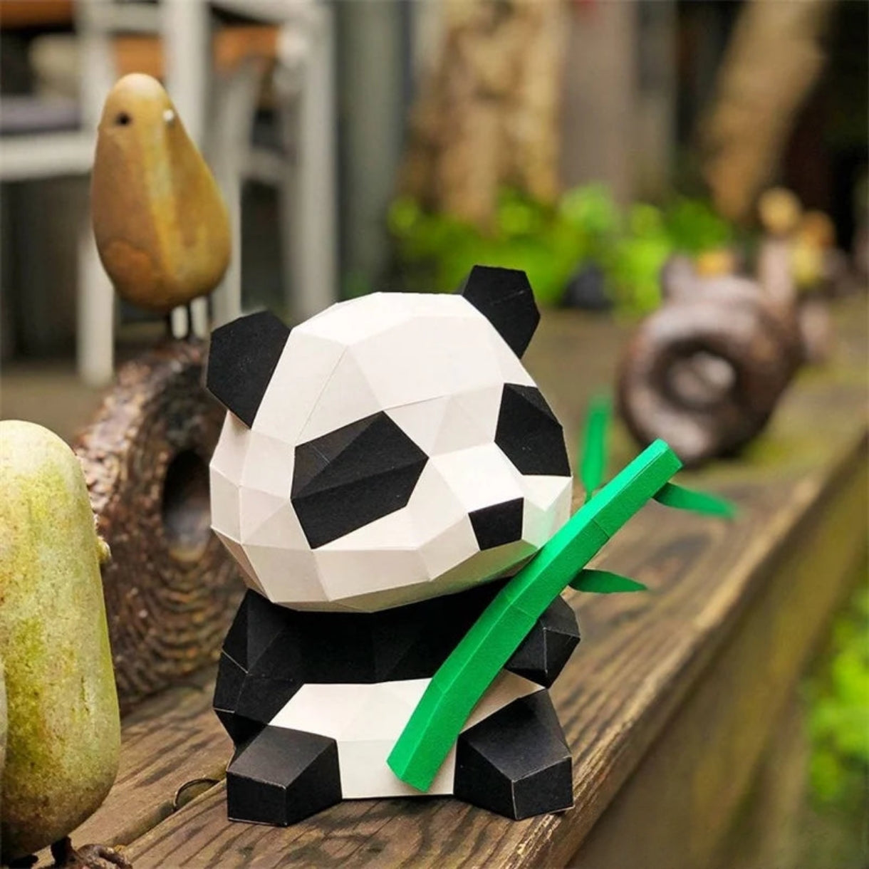 35/42 cm Origami Panda 3D Paper Sculpture to Assemble DIY