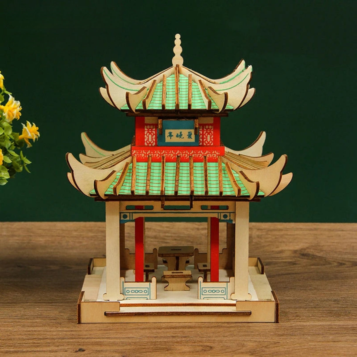 Rompecabezas de madera 3D Arquitectura china