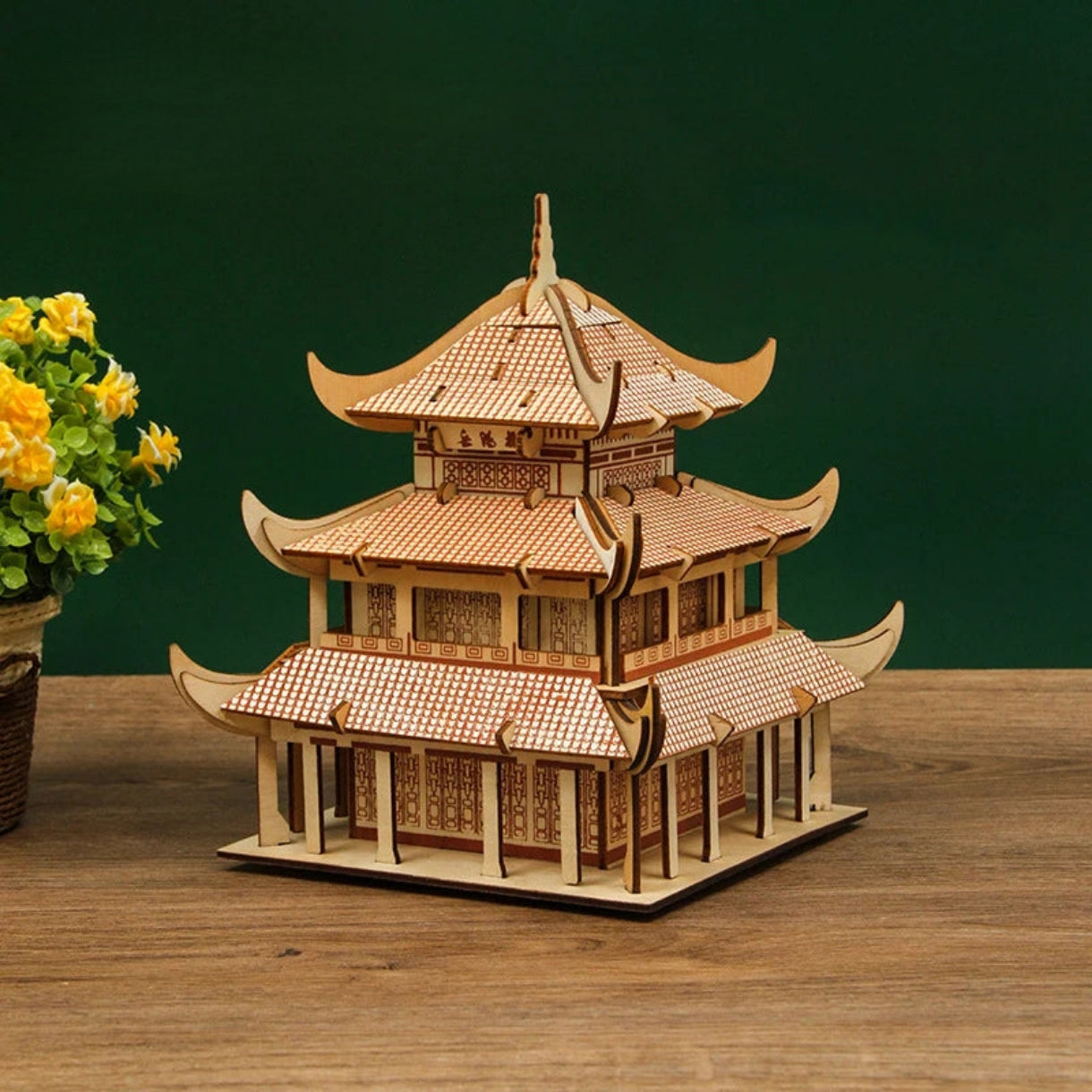 Rompecabezas de madera 3D Arquitectura china