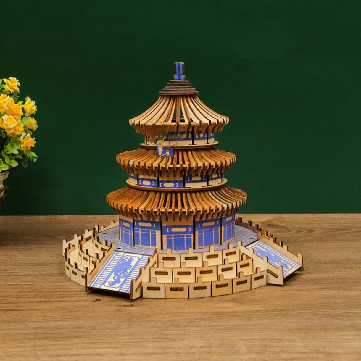 Rompecabezas de madera 3D Arquitectura china