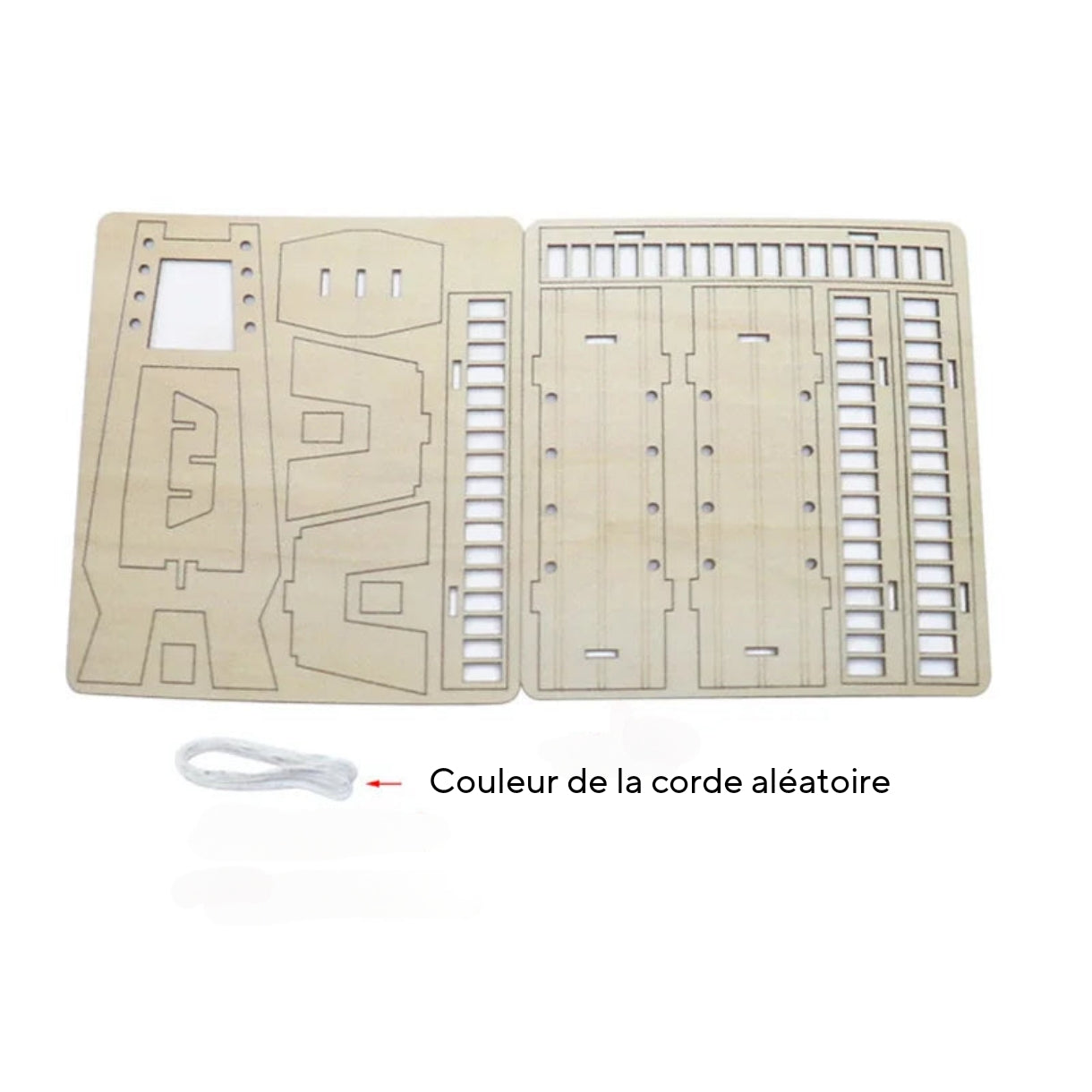 Rompecabezas de puente de madera 3D