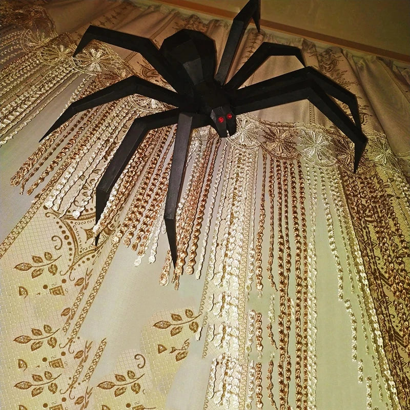 38cm Origami Wall Sculpture Halloween Spider 3D Paper DIY Assembly