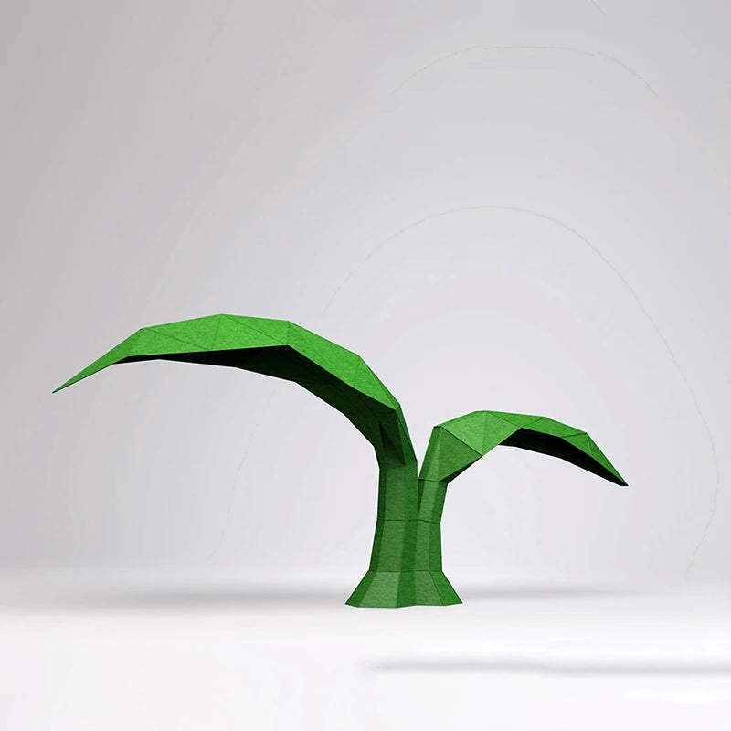 27.5cm Origami 3D Paper Frog Sculpture to Assemble DIY