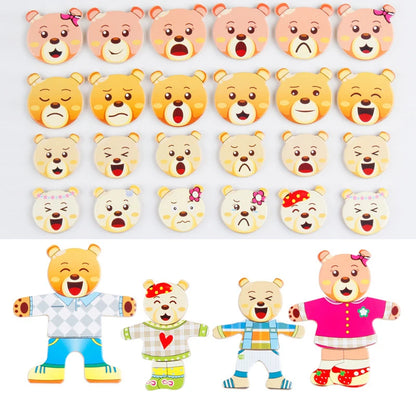 Puzzle Vêtement Bois Montessori