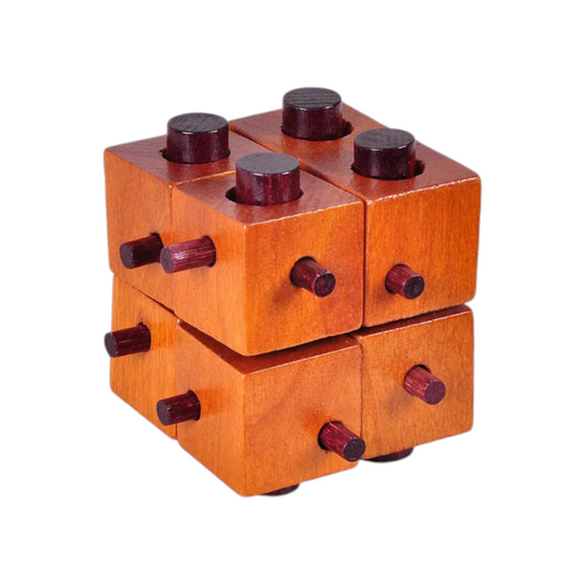 7.5x7.5x7.5 cm Wooden Puzzle