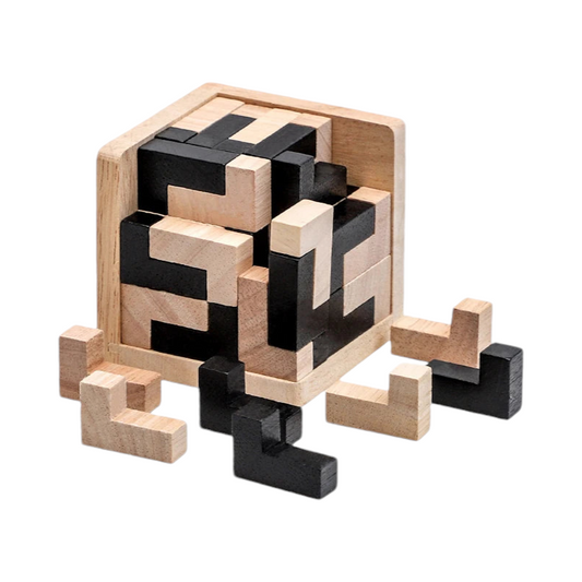 7x7x7 cm Wooden Puzzle