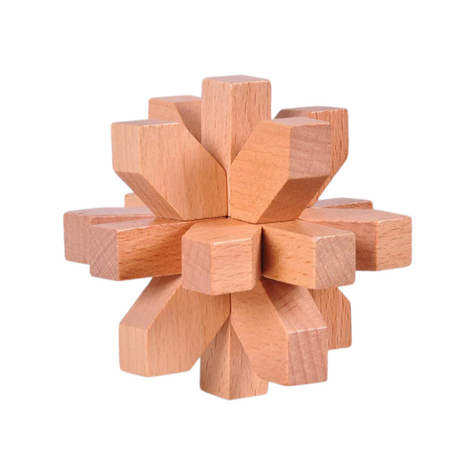 7.5x7.5x7.5 cm Wooden Puzzle