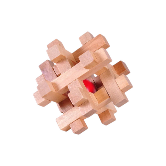 7.5x7.5x7.5 cm Wooden Puzzle