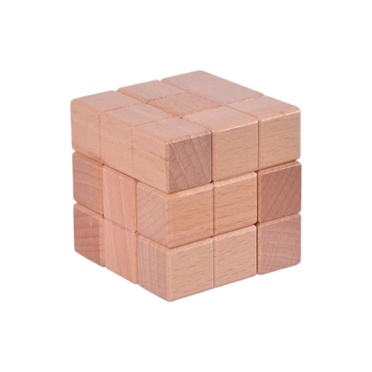 6x6x6 cm Wooden Puzzle