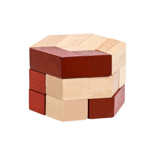 6x6x4.5 cm Wooden Puzzle