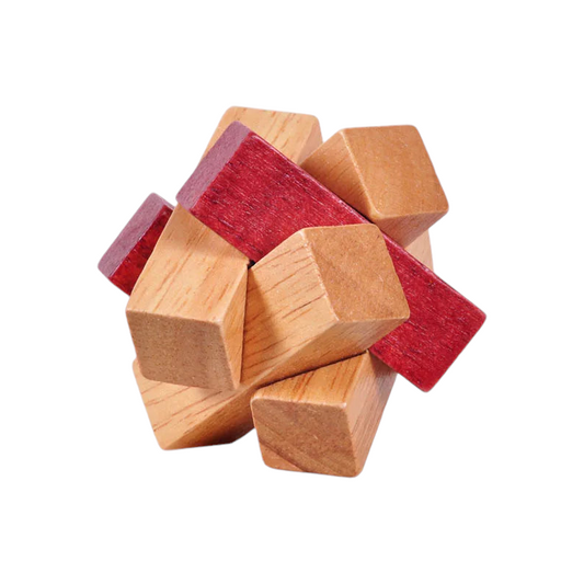 5.6x5.6x5.6 cm Wooden Puzzle