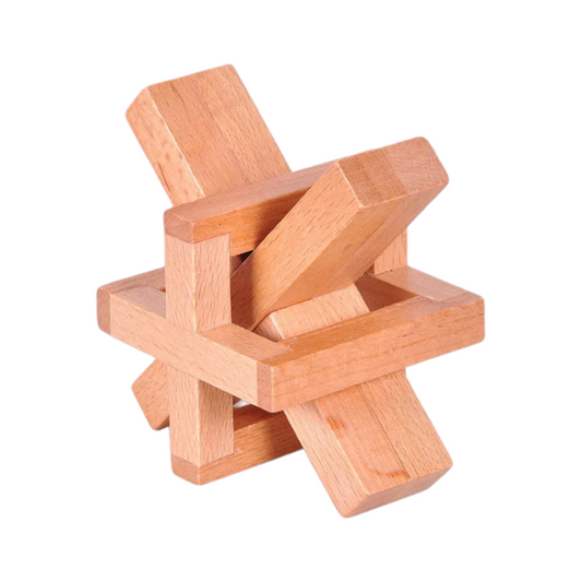 10x10x10 cm Wooden Puzzle