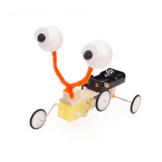 Rompecabezas educativo de robot eléctrico y mecánico en 3D