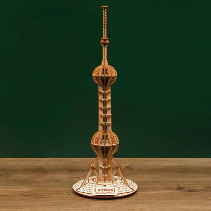 Rompecabezas de madera 3D Arquitectura china
