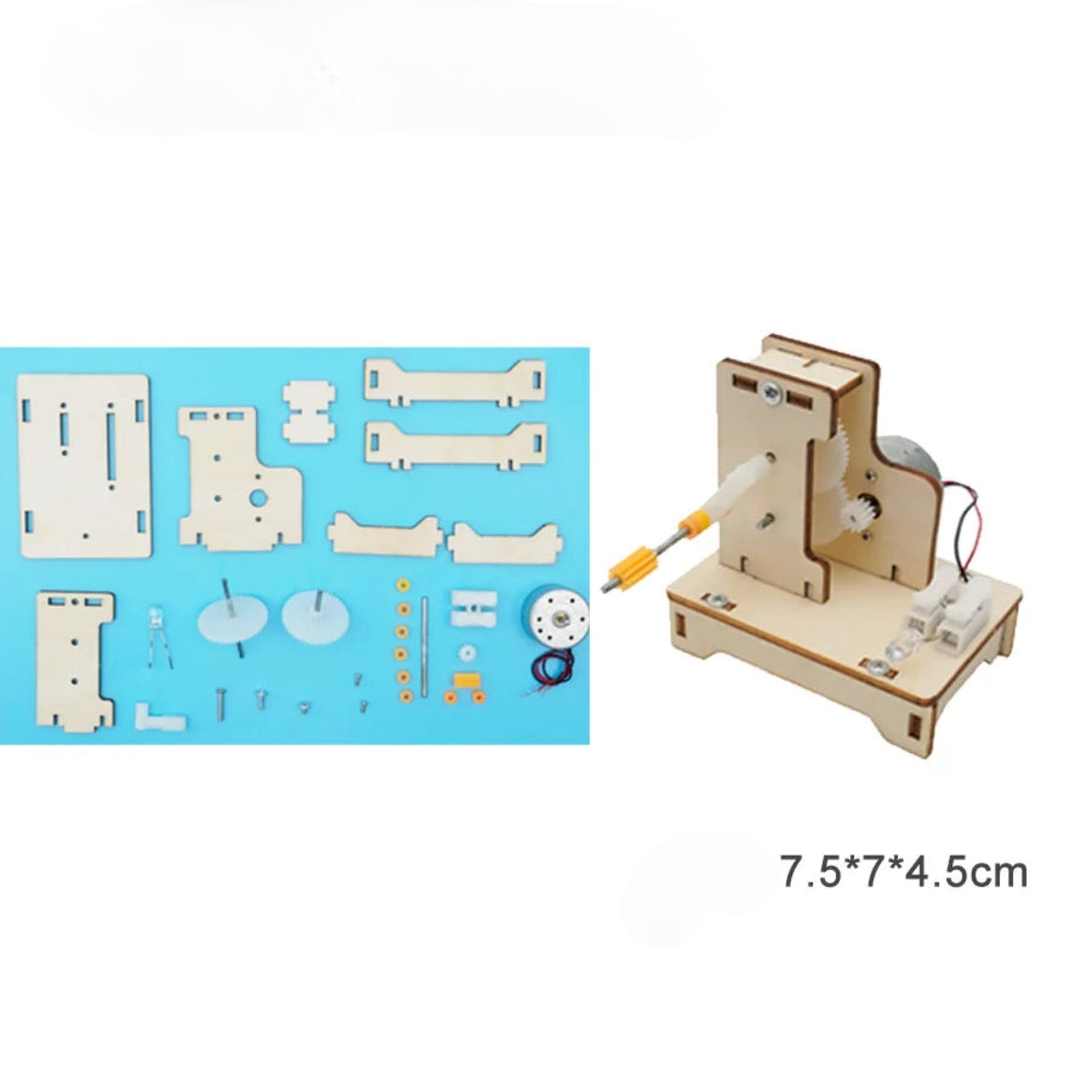 Generador manual de rompecabezas de madera 3D educativos