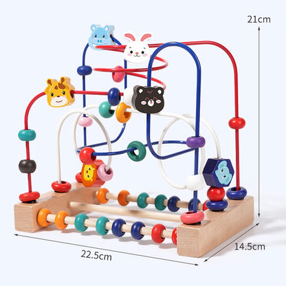 Montessori Wooden Abacus Toy