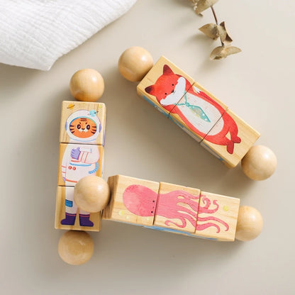 Wooden Rattle Toys