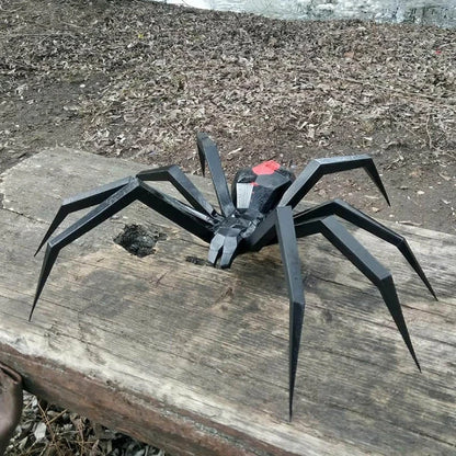 38cm Origami Wall Sculpture Halloween Spider 3D Paper DIY Assembly