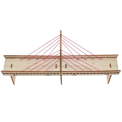 Rompecabezas de puente de madera 3D