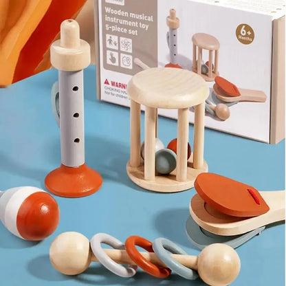 Wooden Percussion Musical Instrument Kits