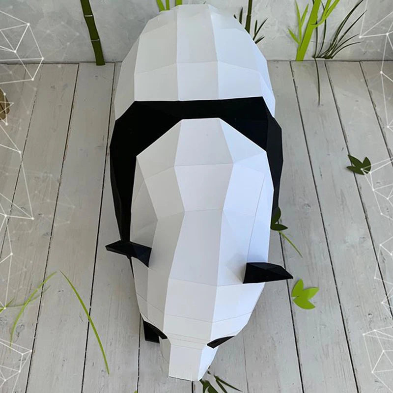 89cm Origami Panda 3D Paper Sculpture to Assemble DIY 
