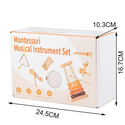 Wooden Percussion Musical Instrument Kits