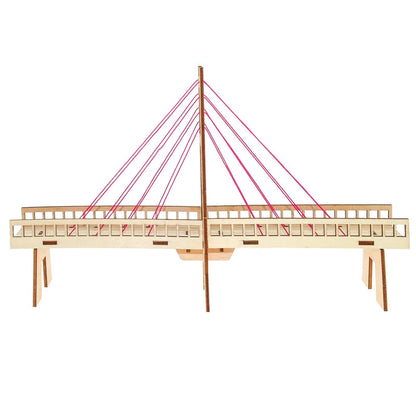 Rompecabezas de puente de madera 3D