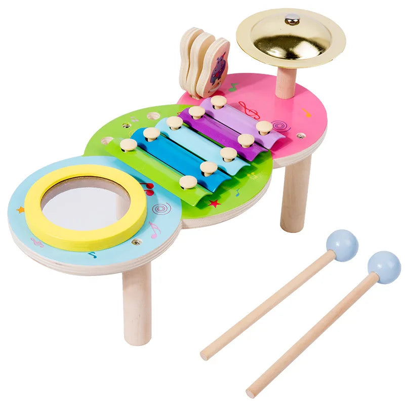 Montessori Wooden Percussion Musical Instruments Kit