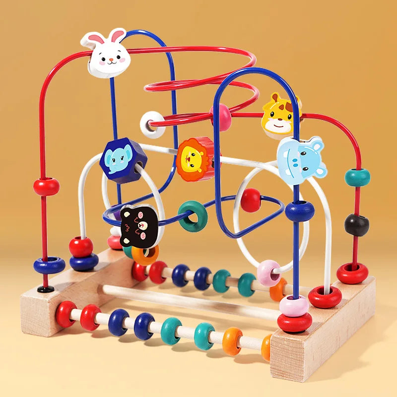Montessori Wooden Abacus Toy