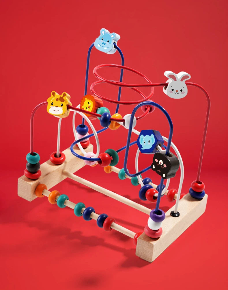 Montessori Wooden Abacus Toy