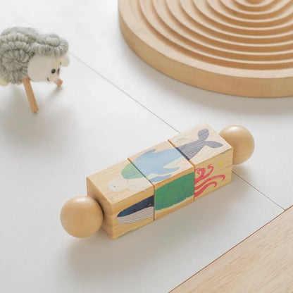 Wooden Rattle Toys