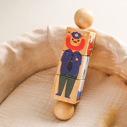 Wooden Rattle Toys