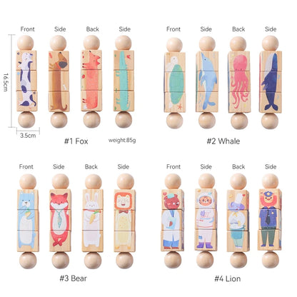 Wooden Rattle Toys