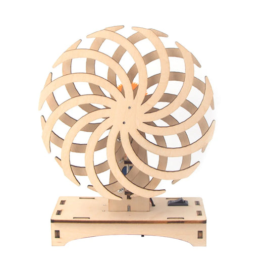 Efectos visuales del rompecabezas eléctrico de madera 3D