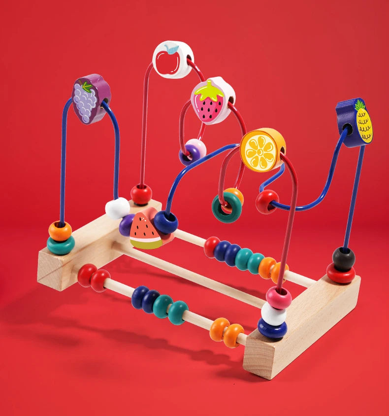 Montessori Wooden Abacus Toy
