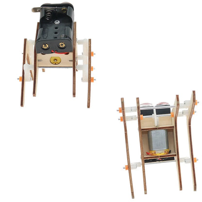 Robot araña autómata de madera eléctrico 3D