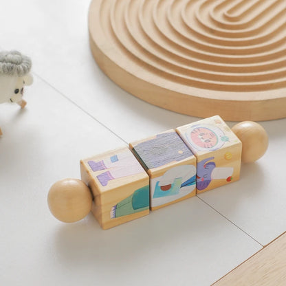 Wooden Rattle Toys