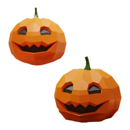 33cm Origami Wall Sculpture 3D Paper Pumpkin to Assemble DIY