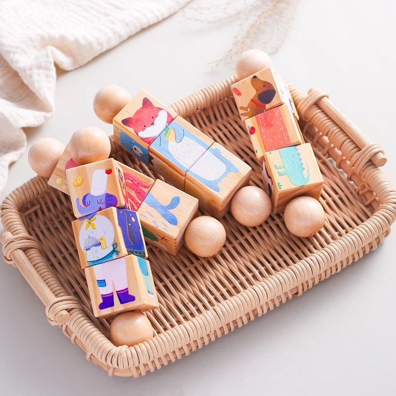 Wooden Rattle Toys