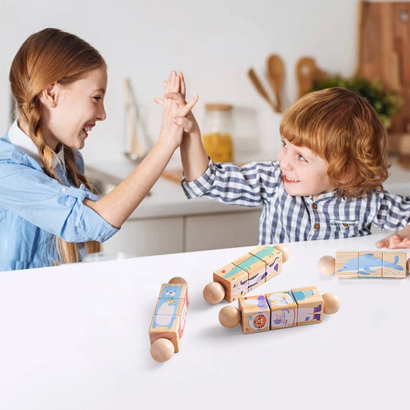 Wooden Rattle Toys