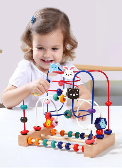 Montessori Wooden Abacus Toy