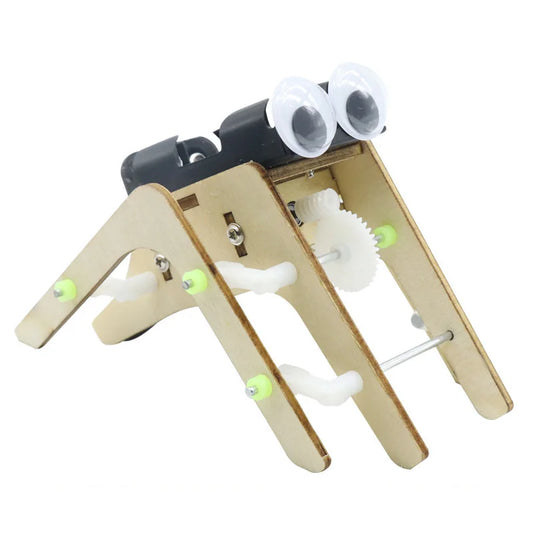 Robot araña autómata de madera eléctrico 3D