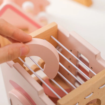 5 in 1 Montessori Wooden and Silicone Educational Toy