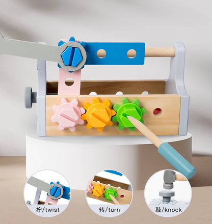 Montessori Wooden and Plastic Craft Kit Toy